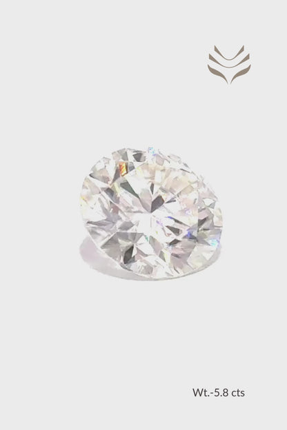 Moissanite - 5.8 Ct