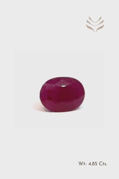 African Ruby -  4.85 Ct