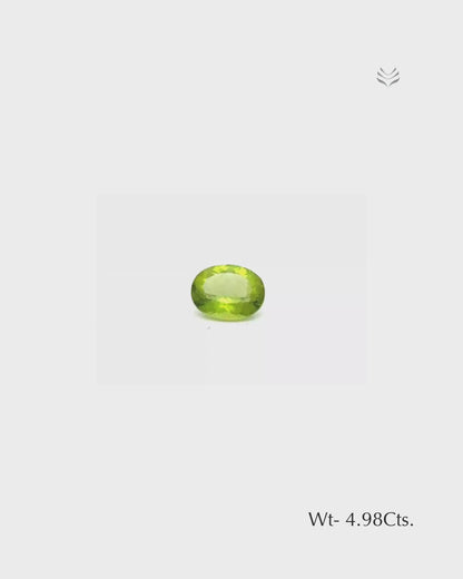 Peridot - 4.98 Ct