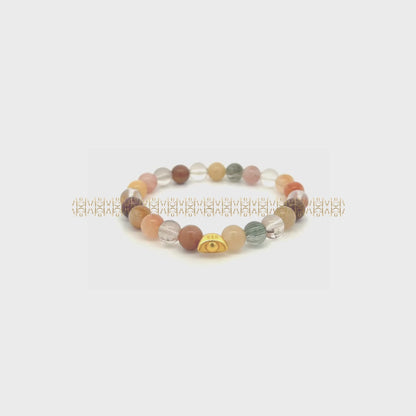 Rutilated Quartz Bracelet