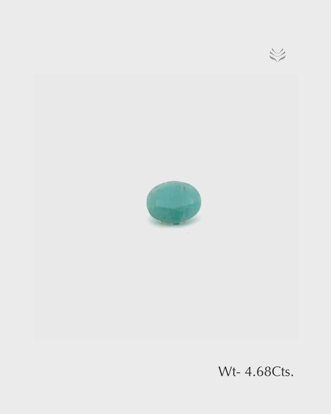 Load video: Natural Amazonite - 4.68 Ct