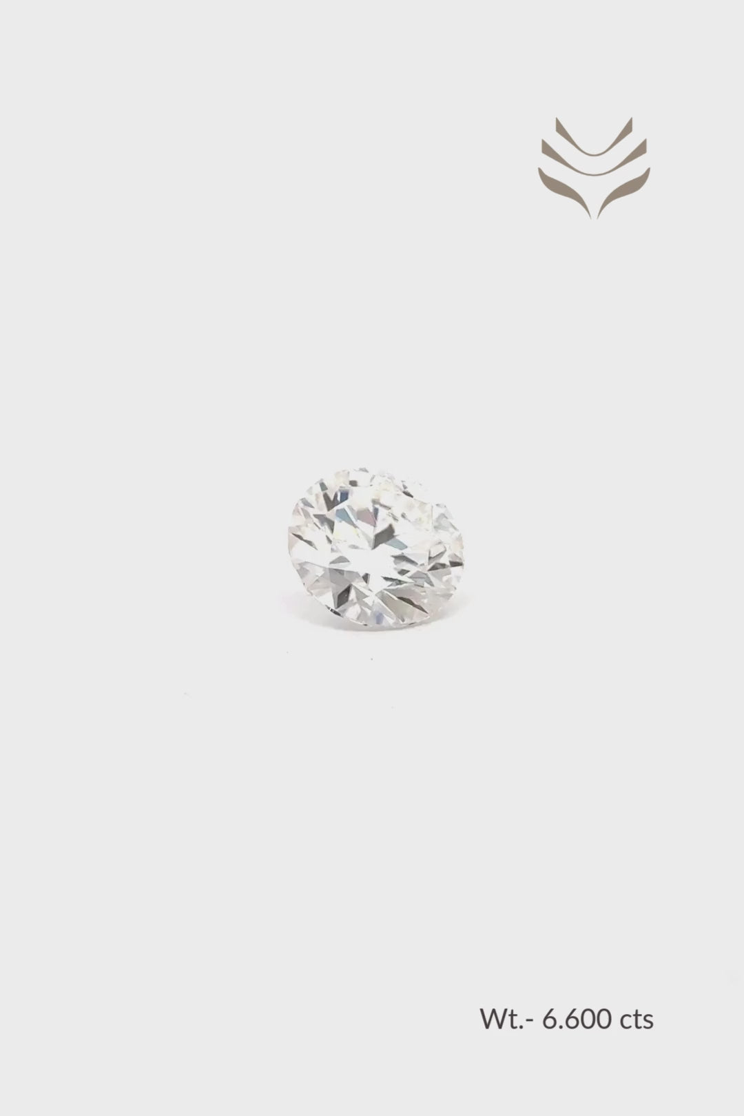 Load video: Moissanite - 6.60 Ct