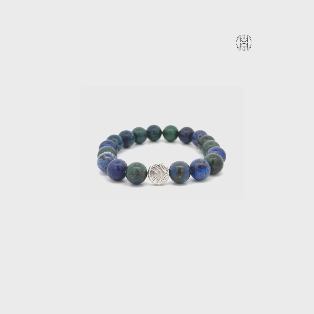 Good Decision Making Azurmalachite Bracelet