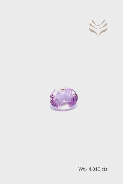 Natural Kunzite-4.81 Ct