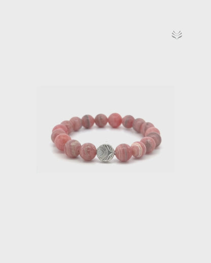 Past Life Pattern Healer Rhodochrosite Bracelet
