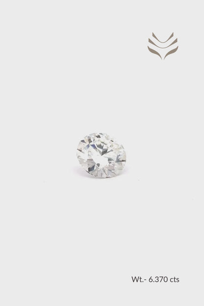 Moissanite - 6.37 Ct