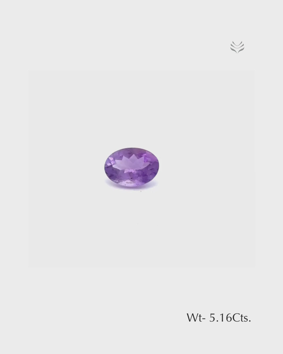 Load video: Natural Amethyst - 5.16 Ct