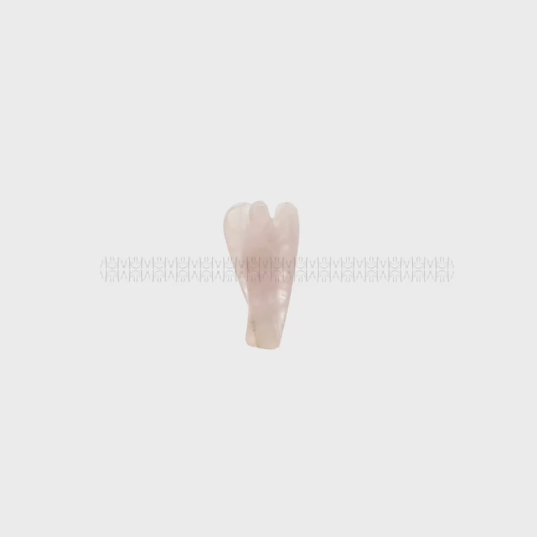 Rose Quartz Bedside Angel