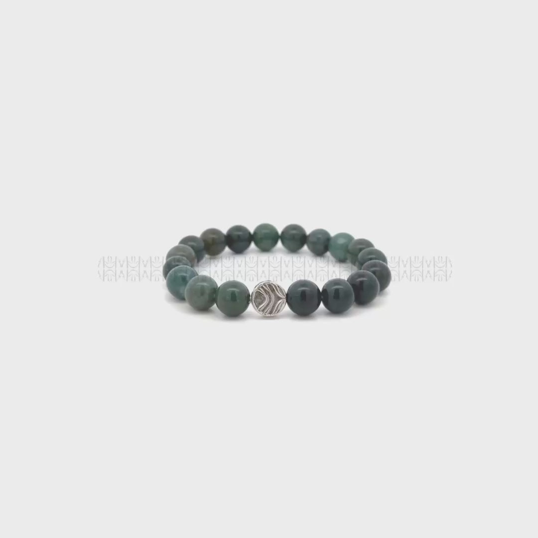 Mother Earth Moss Agate Bracelet
