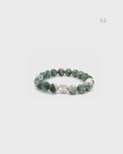 Tree Agate Bracelet