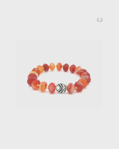 Multiply Abundance Carnelian Bracelet
