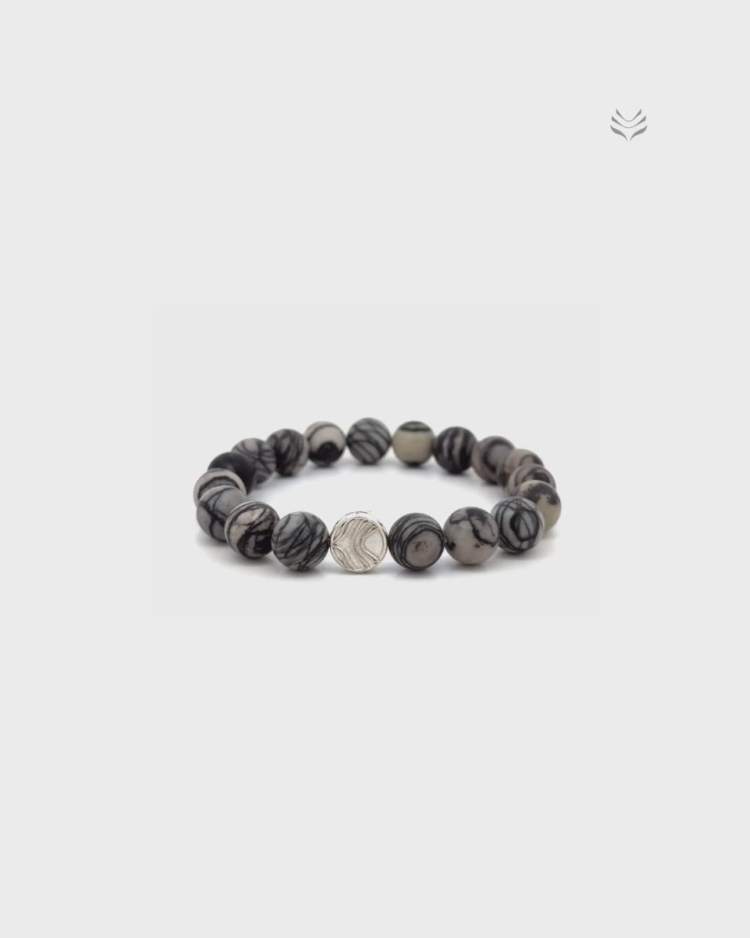 Risk Protector Spider Web Jasper Bracelet