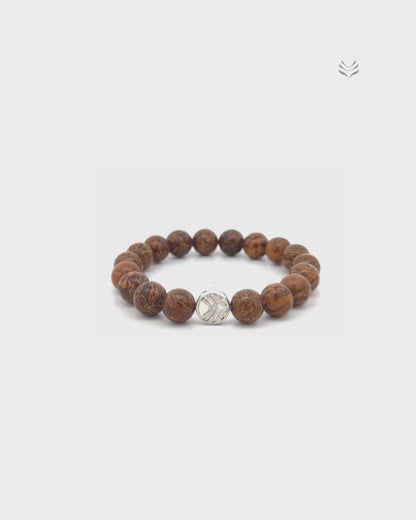 Anti-Acidity Elephant Jasper Bracelet