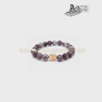 Protect Your Love Pink Tourmaline Bracelet