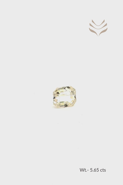 Premium Yellow Topaz- 5.65 Ct