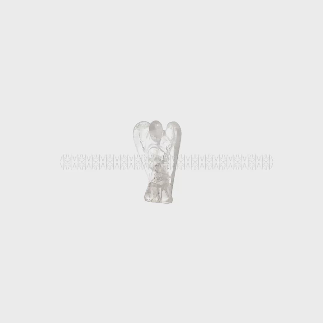 Clear Quartz Bedside Angel