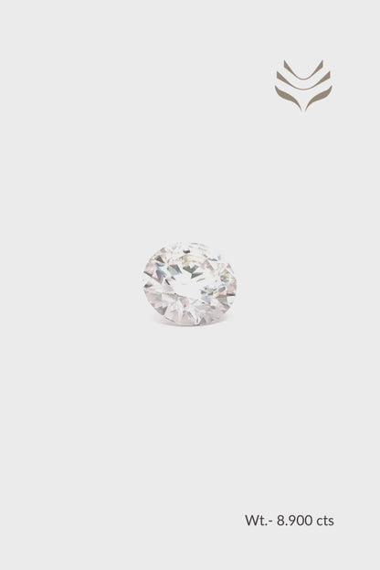 Moissanite - 8.90 Ct