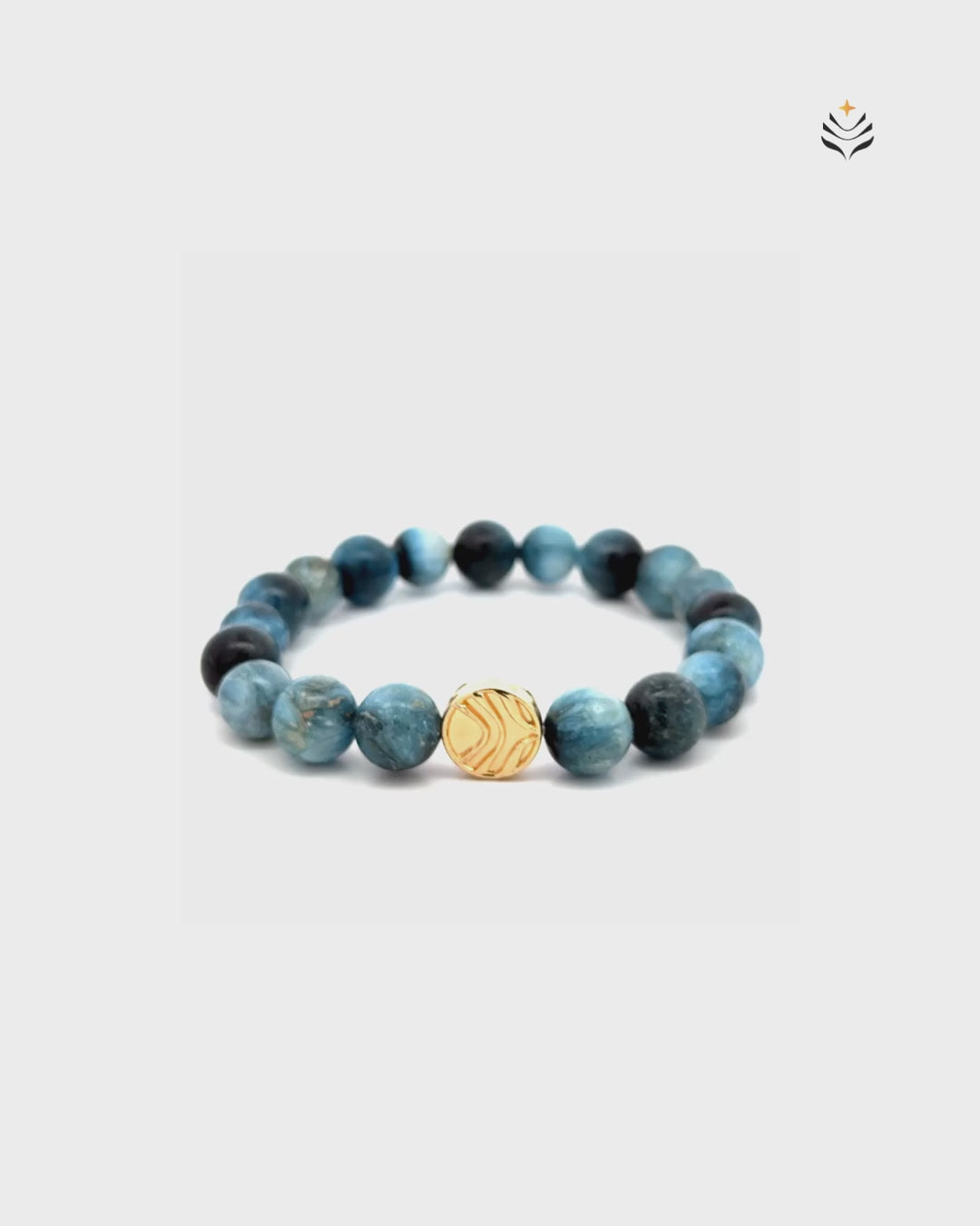 Blue Aragonite Bracelet