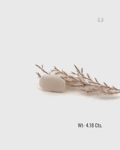 Australian White Opal -  4.18 Ct