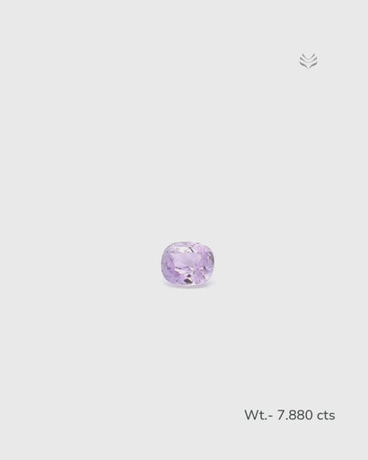 Natural Kunzite- 7.880 Ct