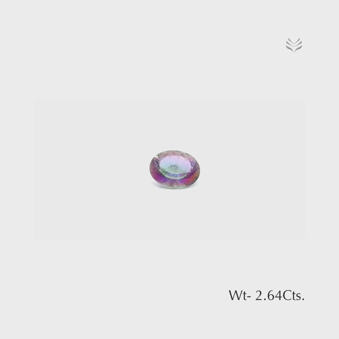 Load video: Synthetic Glass - 2.64 Ct