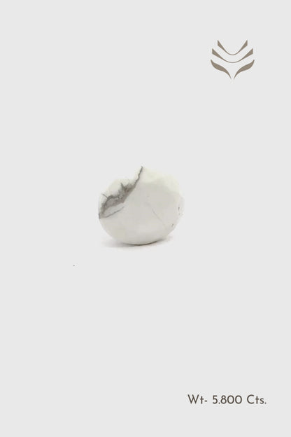 Faceted Howlite- 5.80 Ct