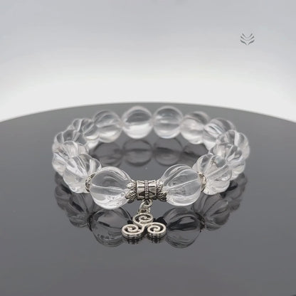 Real Magick Clear Quartz Bracelet 14mm