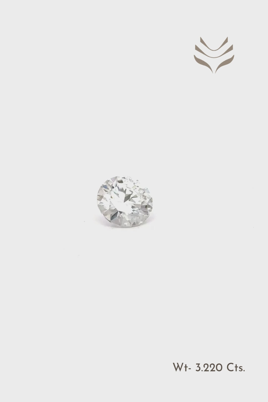Load video: Moissanite - 3.22 Ct