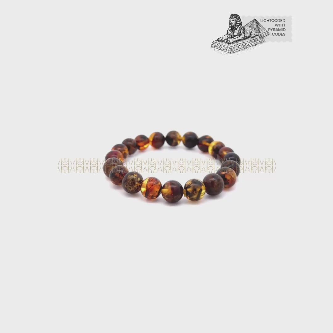 Ancient Power Natural Amber Bracelet