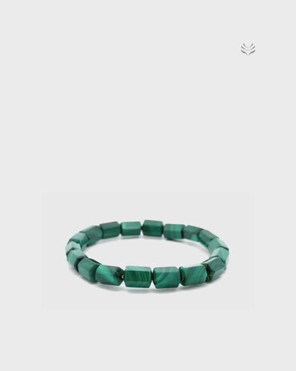 New Manifest Miracles Malachite Bracelet