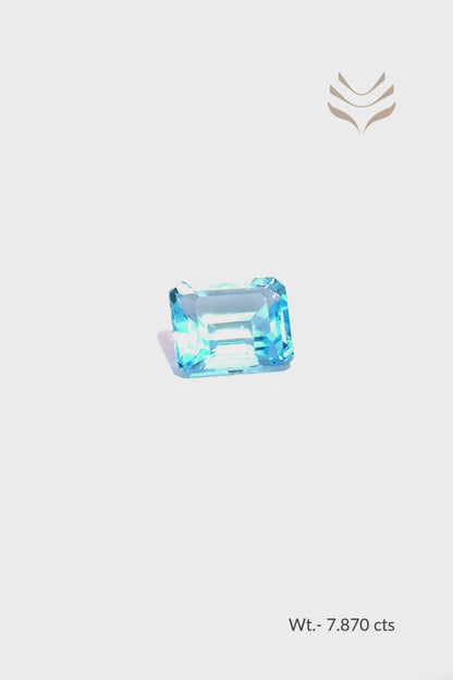 Swiss Blue Topaz - 7.87 Ct