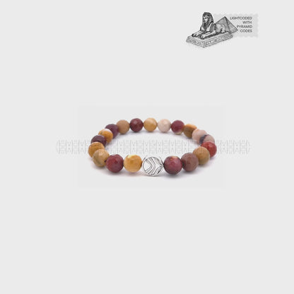 Muscle Pain Relief Mookaite Jasper Bracelet