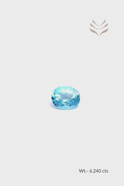 Swiss Blue Topaz - 6.24 Ct
