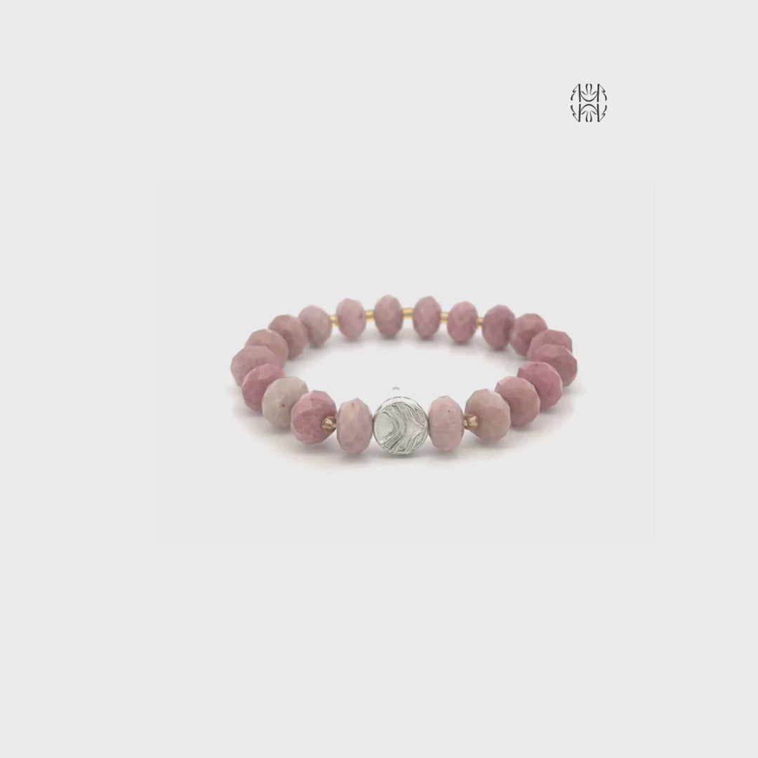 Find Love Energy Rhodonite Bracelet
