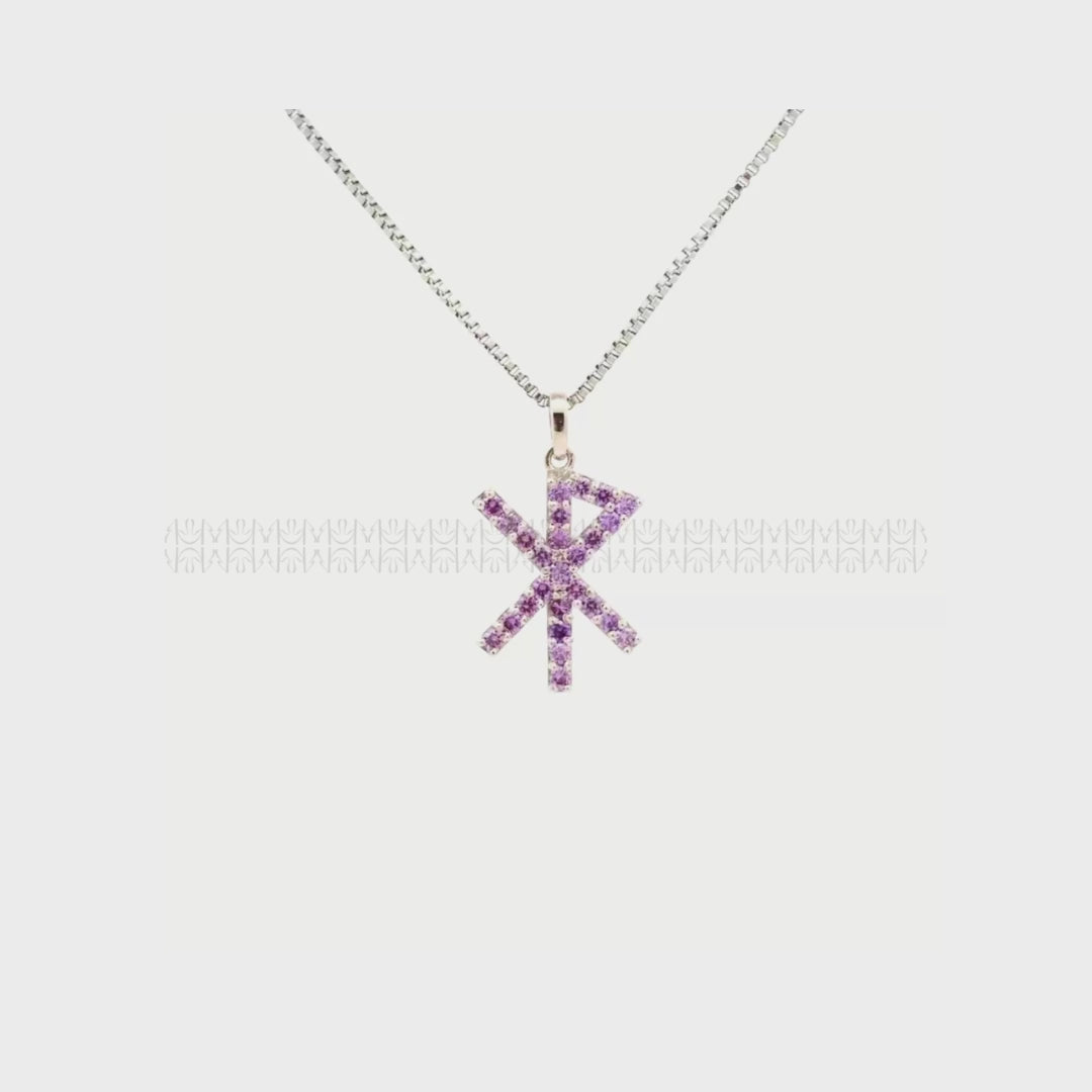 RAIJUNO 10X AMETHYST EMBELLISHED