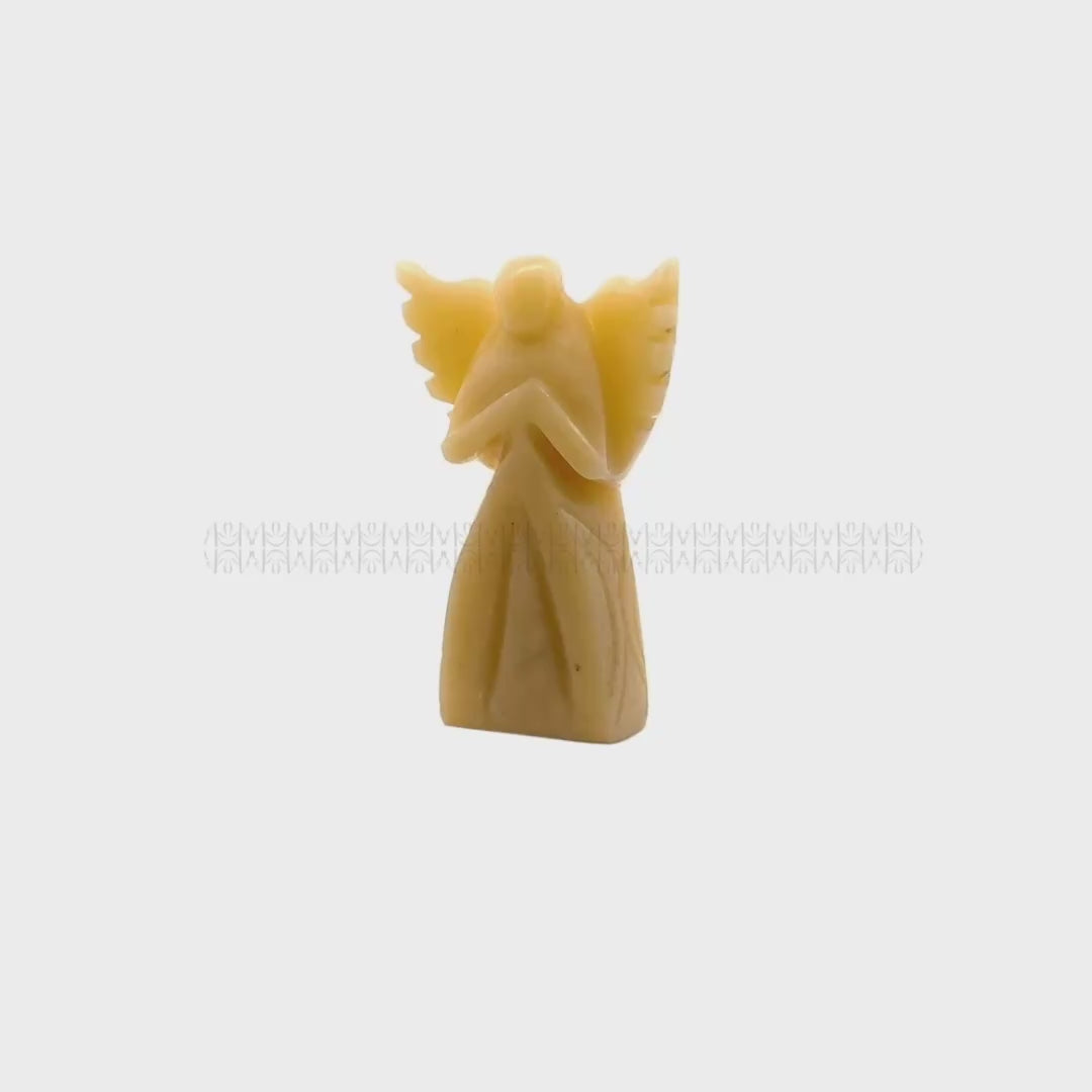 Yellow Calcite Angel