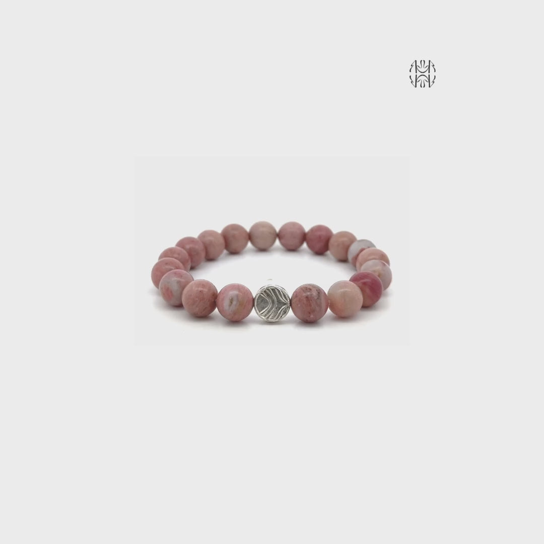 Pink Rhodonite Bracelet