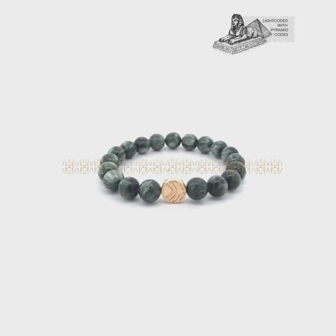 Seraphinite Bracelet