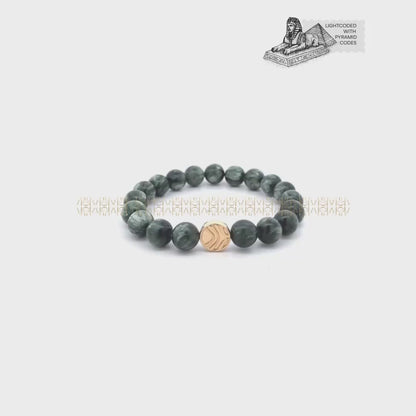 Seraphinite Bracelet