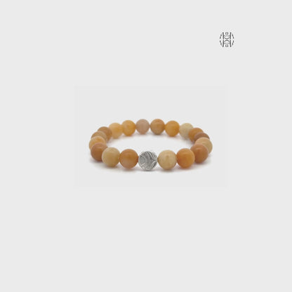 Invite Richness Yellow Jade Bracelet