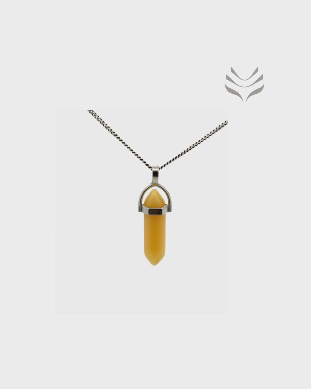 Yellow Aventurine - Double Terminated Pendant For Shining Luck