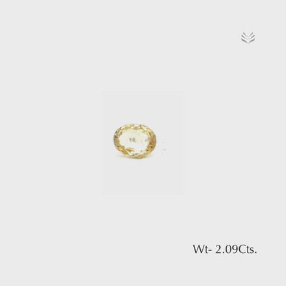 Yellow Sapphire - 2.09 Ct