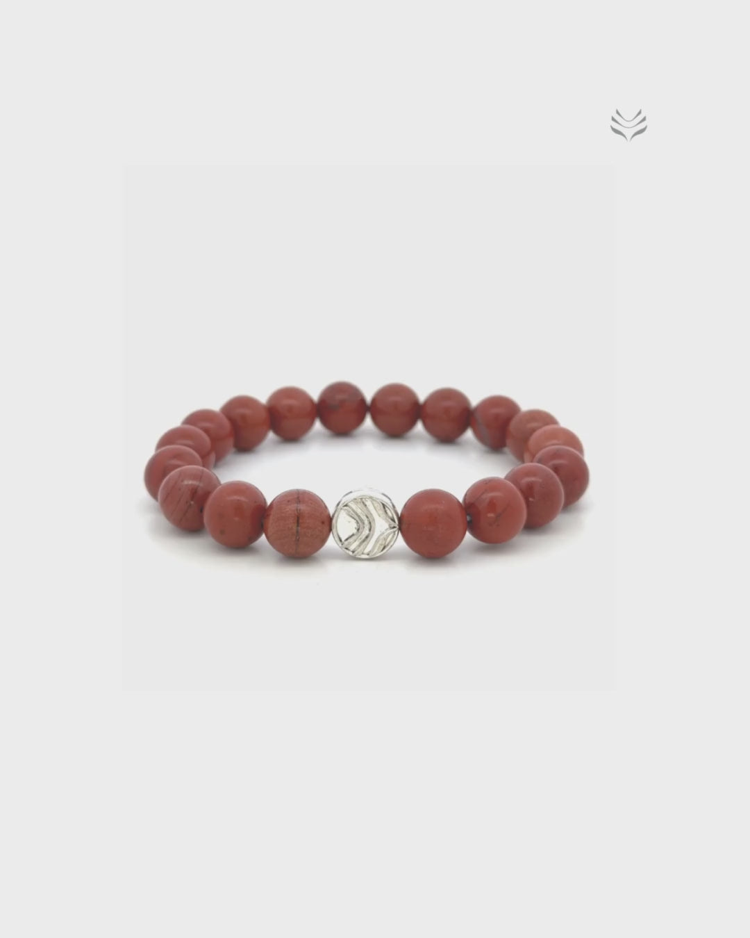 Nurturing and Grounding Red Jasper Bracelet