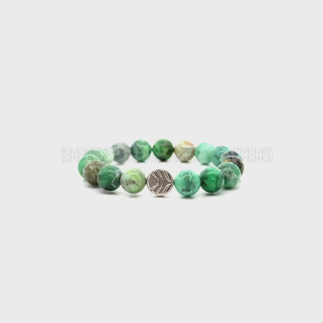 STONE OF HOPE VARISCITE BRACELET