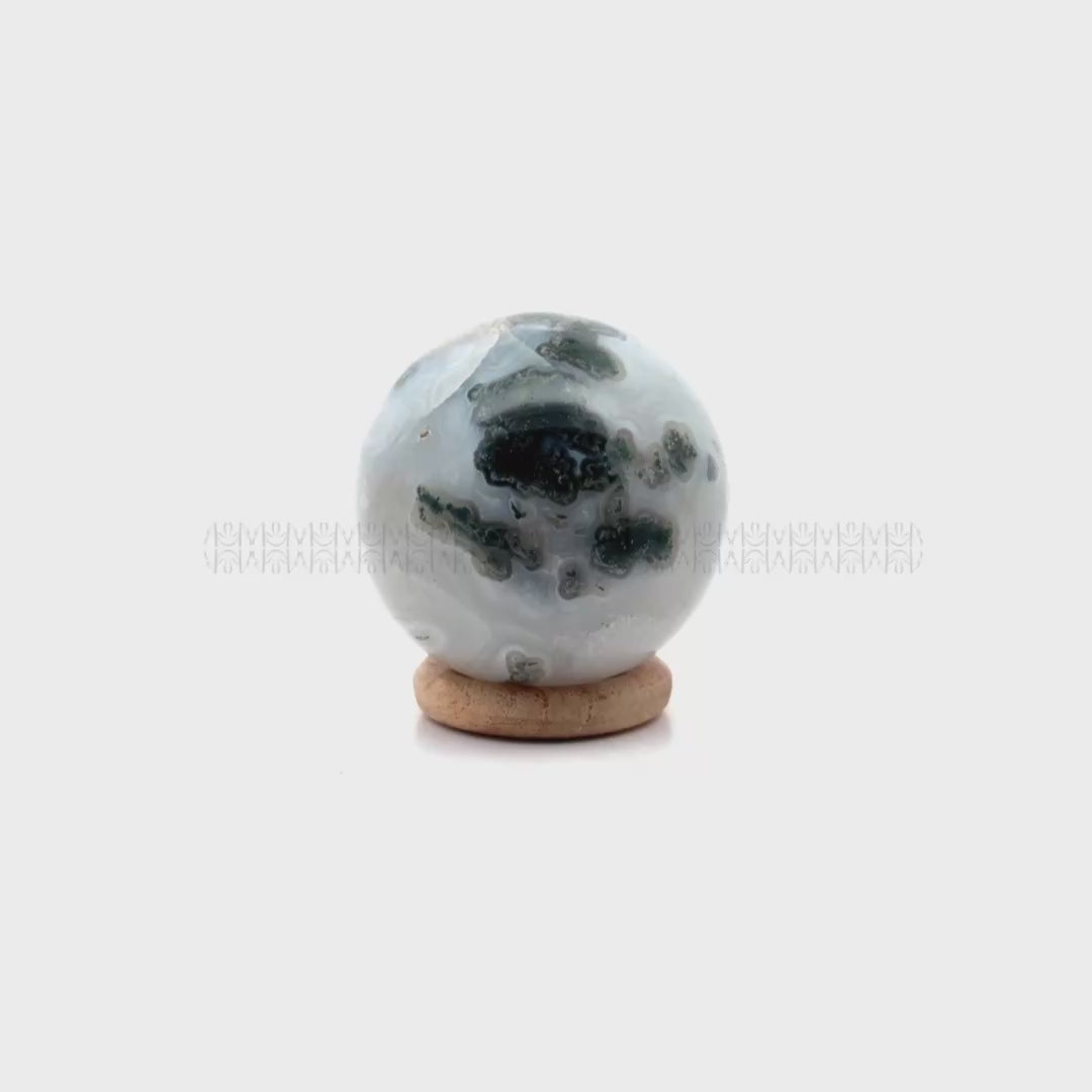 Tree Agate Sphere
