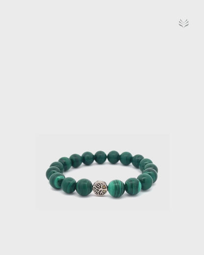 Manifest Miracles Malachite Bracelet
