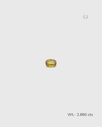 Natural Green Sphene - 2.880 Ct