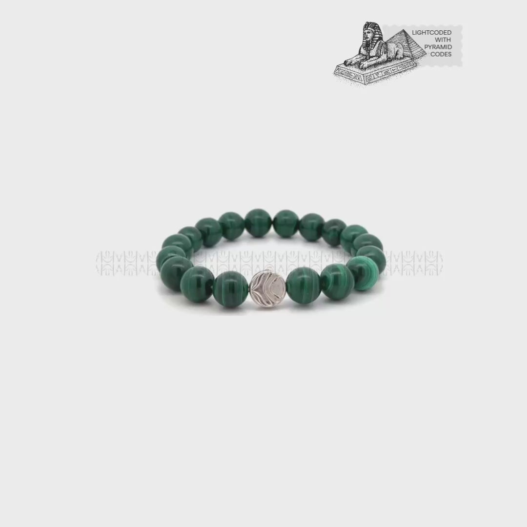 Know It All Malachite Bracelet