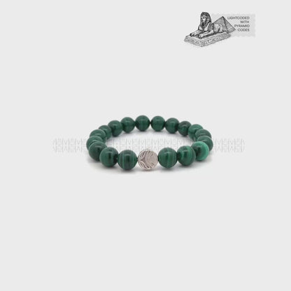 Know It All Malachite Bracelet
