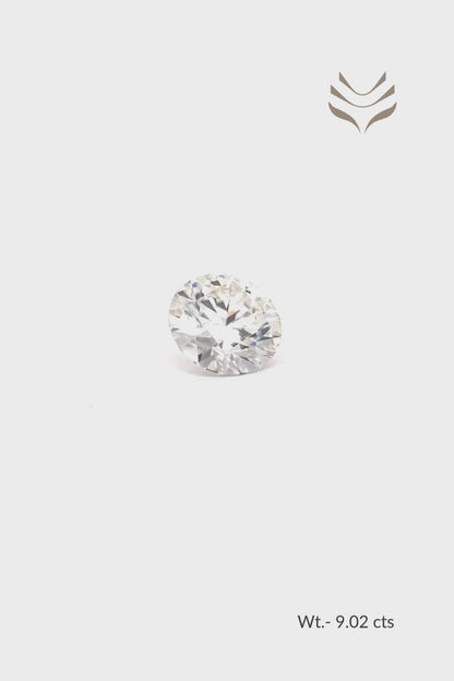 Moissanite - 9.020 Ct
